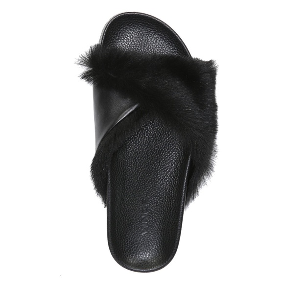 Vince Shoes - Vince Garrison Genuine Shearling Sandal size 37.5